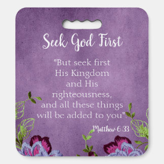 Chic Lila Bible Verse Seek God First