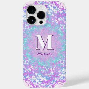 Chic Lila Retro Monogrammed