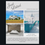Chic Listat Grått-mall på sidan Gods 2 Reklamblad<br><div class="desc">Visa din lista på den här chicen med två sidade riktiga gods-flygare med ljusa grått-accenter. Skicka ut de här klassflygarna till potentiella hemköpare i ditt bonusområde. Anpassa till ditt företag i gods namn och kontakta kontaktuppgifter på baksidan. Dra in nya kunder genom att visa de här just Listed home-fotografierna. Underbar...</div>