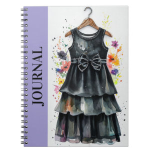 Chic Little Black Dress Inspirational Journal LBD Anteckningsbok
