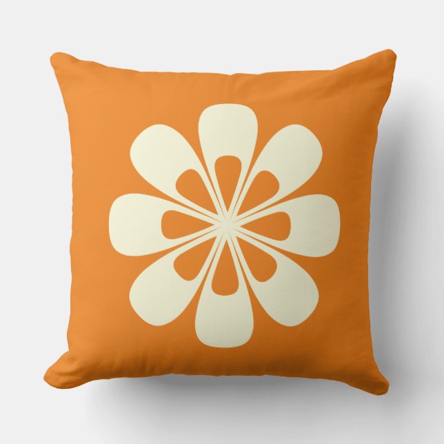 Chic Ljus Blommigt Pillow Kudde (Framsida)