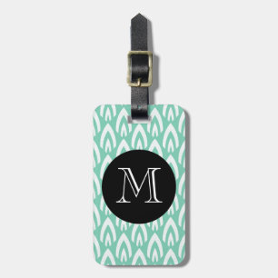 CHIC LUGGAGE/BAG MÄRKRE_MODERN MINT/WHITE/BLACK BAGAGEBRICKA
