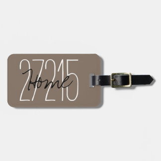 CHIC LUGGAGE/BAG MÄRKRE_ZIPCODE_502 SOFT BROWN BAGAGEBRICKA