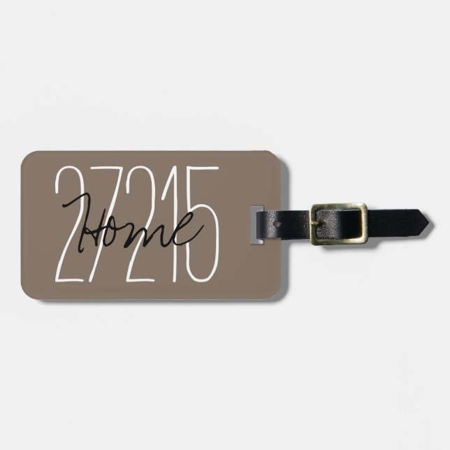 CHIC LUGGAGE/BAG MÄRKRE_ZIPCODE_502 SOFT BROWN BAGAGEBRICKA (Horisontell Framsida)