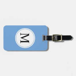CHIC LUGGAGE/BAG TAG_MODERN 153 BLUE/WHITE/BLACK BAGAGEBRICKA