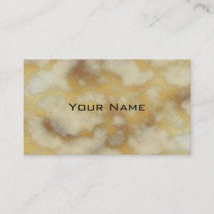 Chic Luxury Grått & Guld Marble Mönster Background Visitkort