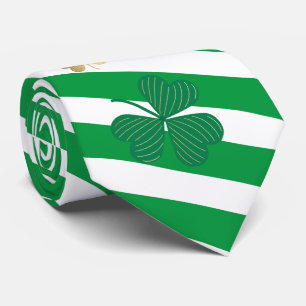 Chic Lycklig Guld Shamrock St Patrick's Slips