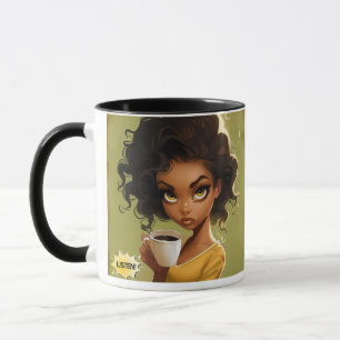 Chic "Lyssna" Mugg med feta kaffeofferter