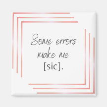 Chic Magnet för ditt favoritspråk älskare