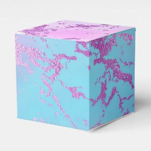 Chic Marble Glam Violet Lila Blue Ombre Presentaskar