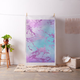 Chic Marble | Glam Violet Lila Blue Ombre Tyg