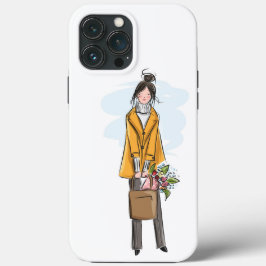 Chic Marble & Guld iphone case:Zazzles Luxe Trend