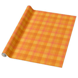 Chic Marigold Medley Orange Play Wrapping Papper Presentpapper
