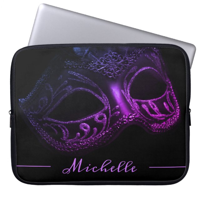 Chic MasqueraLaptop sleeve (Framsidan)