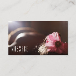 Chic massageterapivisitkortar visitkort