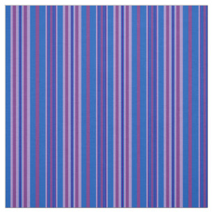Chic Mauve, plommon, Mörk blått, ljusblå stripe Tyg