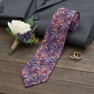 Chic Mauve Taupe Rosa Violett Lila Paisley Art Slips
