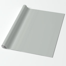 Chic med minimalistisk Elegant Solid Rhino Grått P Presentpapper