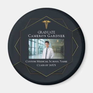 Chic Medicinsk School Photo Studentfest Magnet