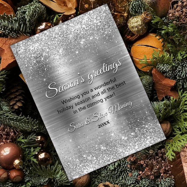 Chic metall glitter jul nytt år (Skapare uppladdad)