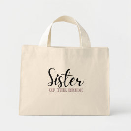 Chic Minimal Art Tote Bag - Bridans syster Mini Tygkasse