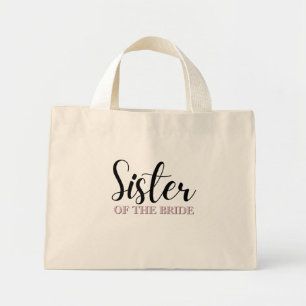 Chic Minimal Art Tote Bag - Bridans syster Mini Tygkasse
