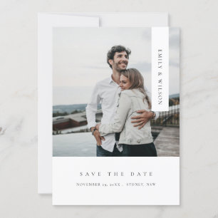 CHIC MINIMAL CLEAN ANPASSNINGSBAR FOTO SPARA DATKO TACK KORT