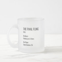 Chic Minimal Museim Etikett Systerfest Presentidée