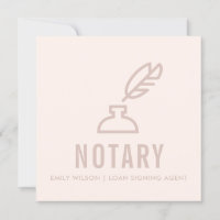 CHIC MINIMAL ROSA  FEATHER NIB INKPOT NOTART