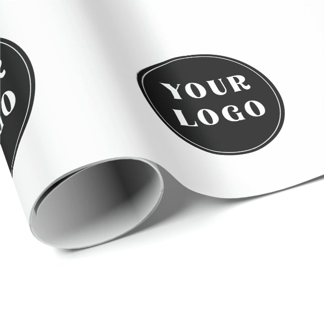 Chic, Minimalistisk, Snyggt och Anpassade Presentpapper (Rullad Hörn)