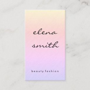 Chic minimalistisk Struktur Visitkort