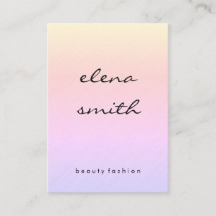 Chic minimalistisk Struktur Visitkort