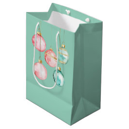Chic Mint Rosa Guld julprydnader