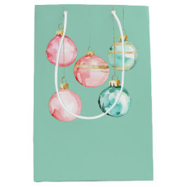 Chic Mint Rosa Guld julprydnader