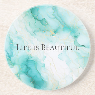 Chic Mint White Guld Möhippa Underlägg