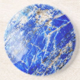 Chic Modern Blue Marble Stone Underlägg Sandsten