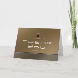 Chic Modern Business Brown Tack Kort