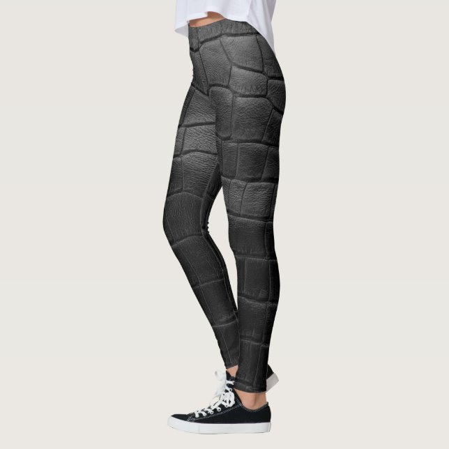 Chic Modern Coola Leather Elegant Leggings (Vänster)