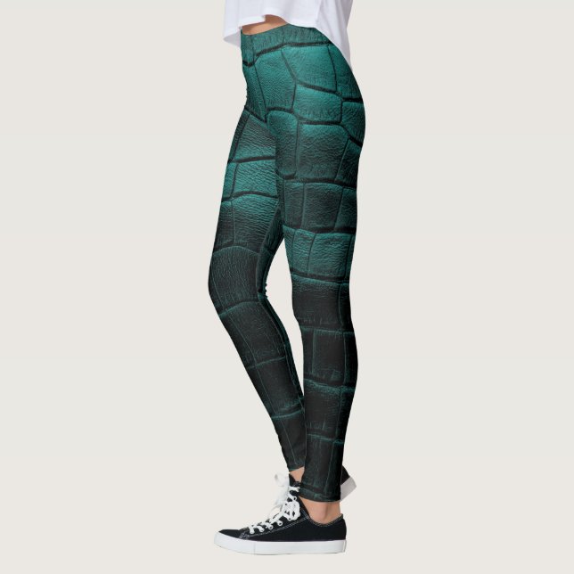 Chic Modern Coola Leather Elegant Leggings (Vänster)