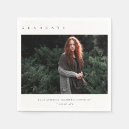 CHIC MODERN MINIMAL CLEAN ANPASSNINGSBAR PHOTO STU PAPPERSSERVETT