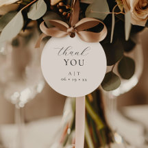 Chic Modern Monogram Bröllop