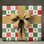 Chic Modern Red Grönt Checkerboard Julgran Presentpapper<br><div class="desc">Chic Modern Red Grönt Checkerboard Julgran Helgdag Gift Wrap Wrapping Papper har ett enkelt modernt schackbräde i rött och grönt med trendig simpel Mönster. Perfekt för helgdag presentomslag. Skapat av Evco Studio www.zazzle.com/store/evcostudio</div>