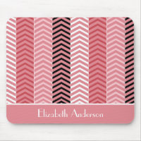 Chic moderna rosa sparrerandar med namn