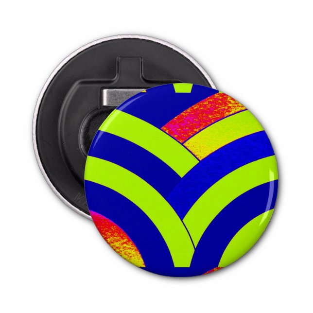 chic moderna sofistikerade chevoner flasköppnare (Framsidan)