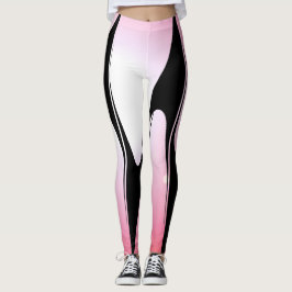 Chic modesportar för sportig rosa modern Tech Leggings