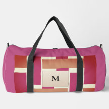 Chic Monogram Feminine Rand Mönster