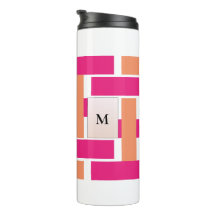 Chic Monogram Feminine Rand Mönster