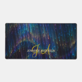 Chic Monogrammed inledande blank Fireworks Desk Ma