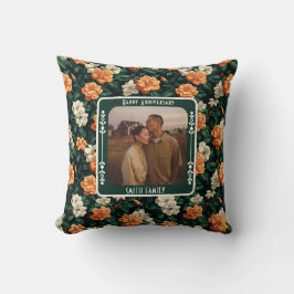 Chic Mr And Mrs Golden Anniversary Throw Pillow Kudde