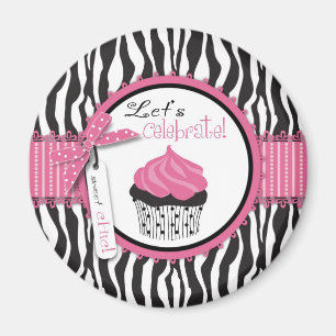 Chic muffinsmagnet för Boutique Magnet